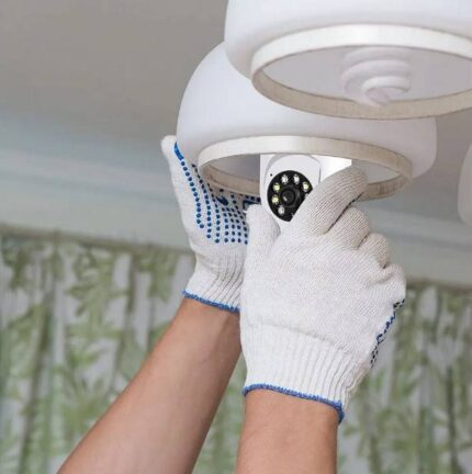SUNIVISION AP-B288BSUN21 - 2MP PAN & TILT WIFI LIGHT BULB CAMERA