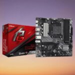 ASROCK B550 PHANTOM GAMING 4 - AM4 DDR4(UP TO 5000 SERIES) ARGB m-ATX GAMING MOTHERBOARD