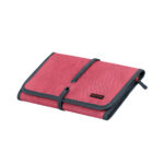 PROMATE Multi-Purpose Travel Electronic Accessory Organizer Pouch - TRAVELPACK-L (RED)