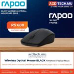 RAPOO SILENT WIRELESS OPTICAL MOUSE M20 PLUS