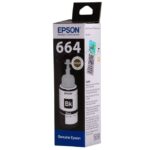 EPSON T664 INK BOTTLE 70ML - BLACK