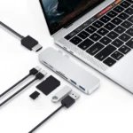 TARGUS HYPERDRIVE DUO 7-IN-2 USB C HUB(SILVER)