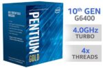INTEL® PENTIUM®GOLD G6405 4.0GHz 4MB CACHE LGA 1200 - Image 3