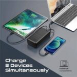 Promate 38000mAh/130W Quick Charging Power Bank (PowerMine 130W)