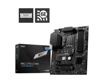 MSI PRO SERIES Z790-S WIFI LGA 1700 DDR5 MOTHERBOARD