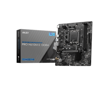MSI PRO H610M-S DDR4 MOTHERBOARD