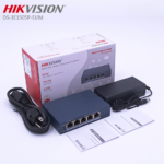 HIKVISION - 4 Ports PoE Gigabit Managed Switch + 1 Uplink RJ45 - Image 2