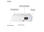 EPSON CO-W01 Multimedia Projector 3,000 Lumens, Manual Zoom & Focus - Image 5