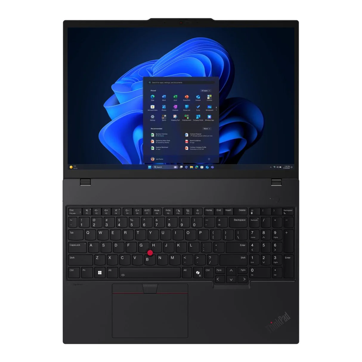 21qe001cza-windows-laptops-1171619595 ThinkPad T16 Gen 4 (16″ Intel) Laptop - Image 1