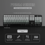 Volkano Prism Series Bluetooth Wireless Keyboard and Mouse Combo - Image 2