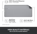 Logitech Desk Mat - Studio Series, Multifunctional Large Desk Pad, Extended Mouse Mat - Image 2