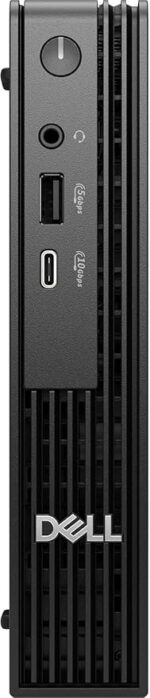 Dell Pro Micro QCM1250 Desktop Computer - Intel Core Ultra 5 235T - 16 GB - 512 GB SSD - Micro PC - Black - Image 2