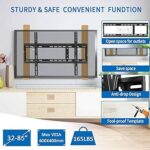 NS32-85 TV WALL BRACKET 32"-85" LARGE FLAT PANEL TV - Image 2