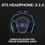 Logitech G935 Wireless DTS:X 7.1 Surround Sound LIGHTSYNC RGB PC Gaming Headset - Black/Blue - Image 2