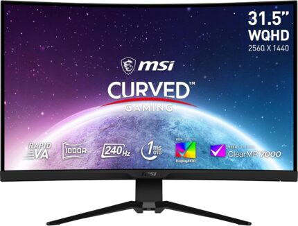 MSI MAG 325CQRXF E2 31.5-inch 2560 x 1440 (WQHD) Computer Monitor, 240Hz