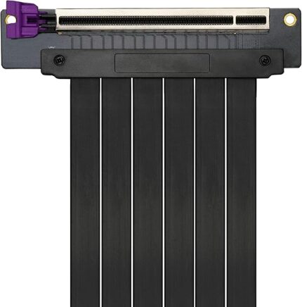 Cooler Master MasterAccessory Riser Cable PCIe 3.0 x16 Ver. 2 - EMI Shielded, Ultra Flexible TPE Cable
