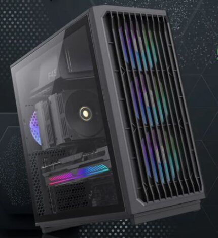 GameMax F45 Black Tower | Ryzen 7 , 16 GB Ram DDR5,Radeon 780M Graphics, 500GB Nvme(PC UPGRADABLE AS PER YOUR REQUEST)