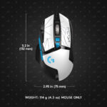 910-006097 Logitech G502 LOL Corded Gaming Mouse - HERO -K/DA -USB - Image 2
