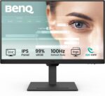 BenQ GW2490T Computer Monitor 24" 100Hz FHD 1920x1080p | IPS | Eye-Care Tech | Low Blue Light