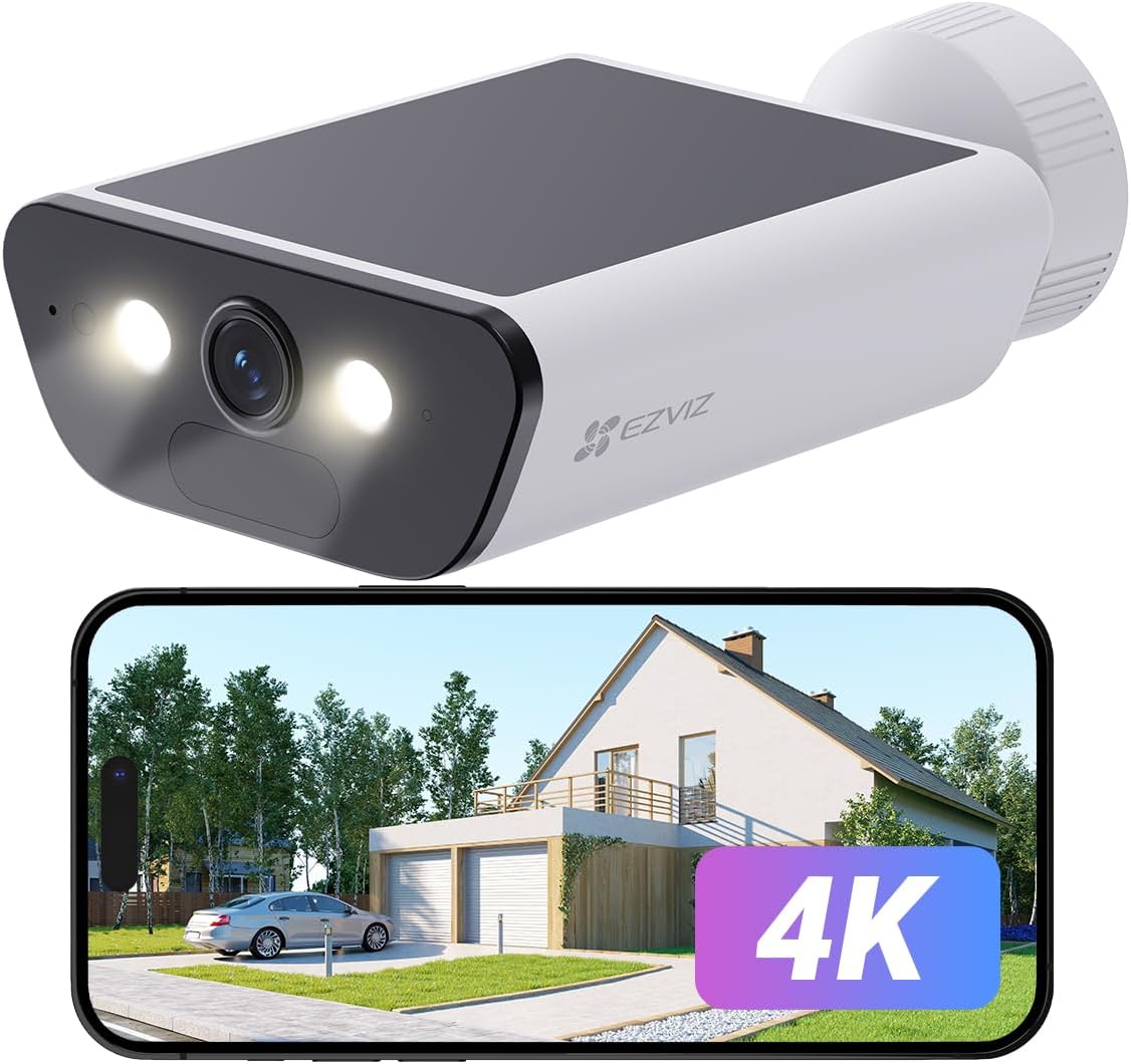 EZVIZ CB5 4K 8MP Smart Home Solar Battery Camera - ACD Tech