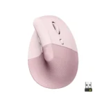 Logitech Lift Vertical Ergonomic Mouse Black,White and Pink-Wireless Optical Mouse - Image 7