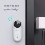 EZVIZ DB2C Wirefree Video Doorbell with Chime, 1080p Smart Home Security Camera with Rechargable Battery Powered. - Image 2