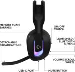 Logitech G522 lightspeed Wireless Gaming Headset - Image 2