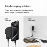 HYBRID WALL CHARGER 25W + POWER BANK 5K + TRAVEL ADAPTER KIT - Image 2