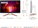 BenQ MOBIUZ 27" 4K IPS 144HZ GAMING MONITOR(EX2710U) - Image 6