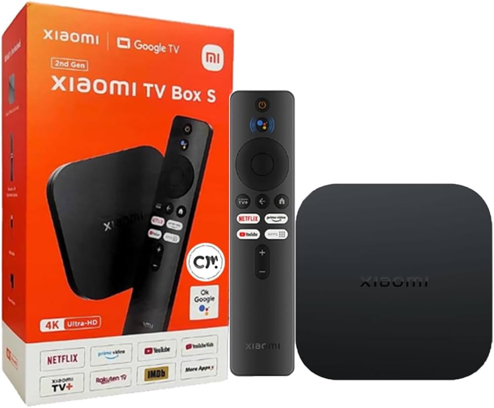 61hM3aSX-WL._AC_UF1000,1000_QL80_ XIAOMI TV BOX S MI - 4K - Image 1