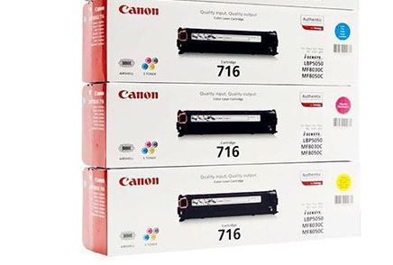 Capture22 CANON TONER : 716 Yellow/Magenta/Cyan - Image 1