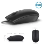 DELL Wired Mouse-MS116-Black - Image 3