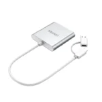 UNITEK 3 PORTS USB3.O CARD Reader With USB-C Adapter - Image 3