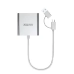 UNITEK 3 PORTS USB3.O CARD Reader With USB-C Adapter - Image 2