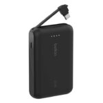Belkin BoostCharge Power Bank 10K with Integrated USB-C Cable