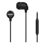 Philips Earphones with Mic, Black – TAE2146BK/97 Philips Earphones with Mic, Black (TAE2146WT/97) Dynamic bass - Image 3