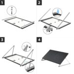 EcoFlow 50" Tilt Mount Bracket for 400W Rigid Solar Panel - Image 3