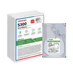 Toshiba S300 10TB  Surveillance HDD – 7200 RPM / 256MB